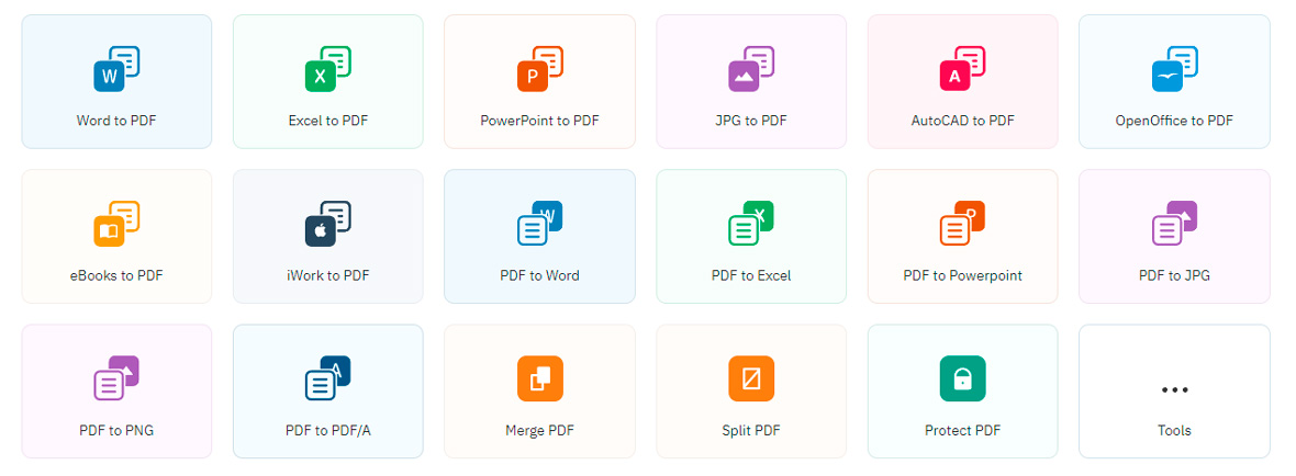 Free Online PDF Conversion | Convert2PDF.com